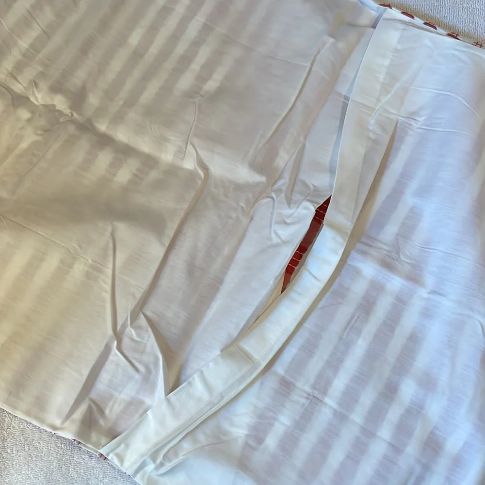 NWOT West Elm Woven King Size Pillow Sham - 100% Cotton